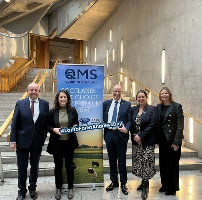 Scottish Parliament marks 15 Years of Lamb for St Andrew’s Day as MSPs Join Canteen Celebration
